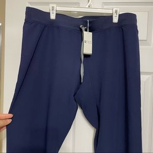 FIGS Livingston™ Basic Scrub Pants navy blue size XL